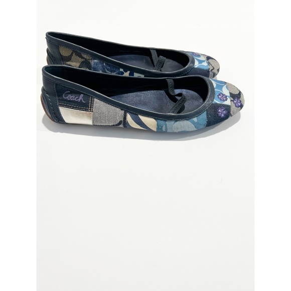 Coach Jessie patchwork ballet flats 8.5 - Picture 1 of 8